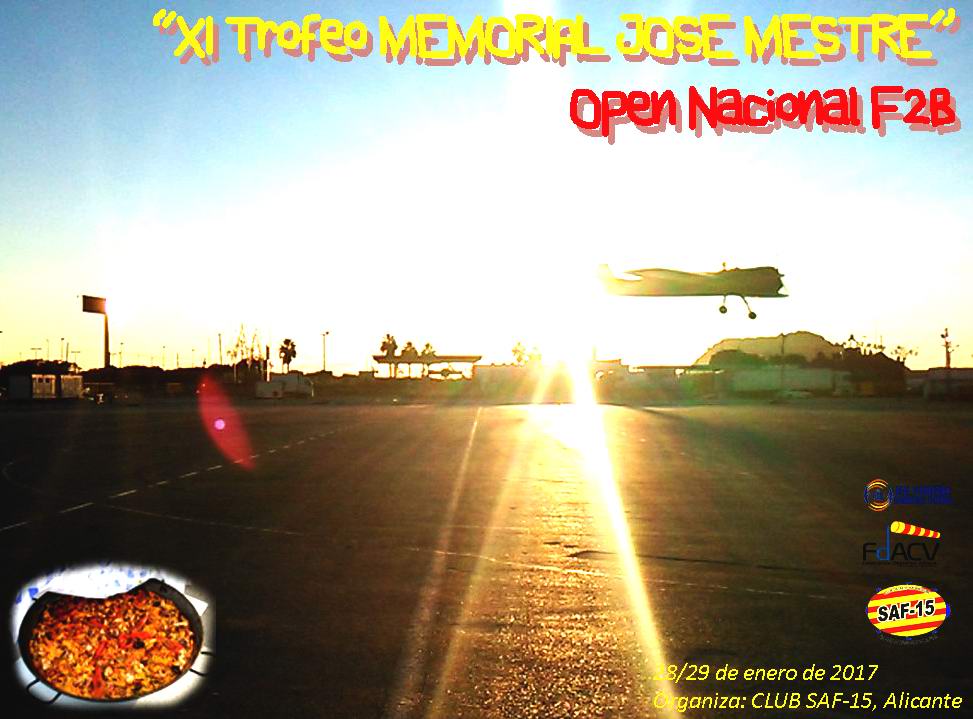 CARTEL OPEN NACIONAL F2B - XI MJM